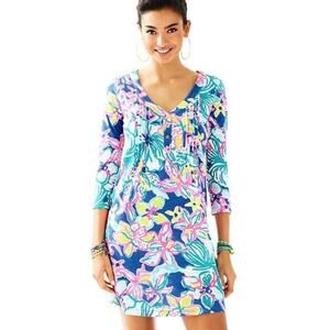 Lilly Pulitzer Amberly Iris Blue Casa Azul Dress